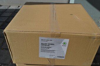 Škoda Octavia III– NOVÉ 17 orig.alu disky 6Jx17 ET48, - 4