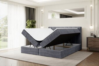 Čalouněná postel Bella 160/180x200cm Nová - 4