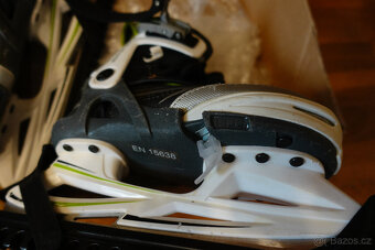 Prodám krásné brusle Action-EVO Zeleno-bílo-černé - 4