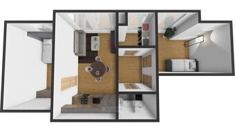 Prodej bytu 3+kk ve Vimperku (54 m²) - 4