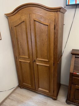 Rustikální šatní skříň - 4