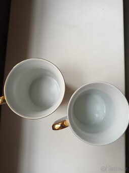 Porcelánové památeční hrnky papež a kardinál - 4
