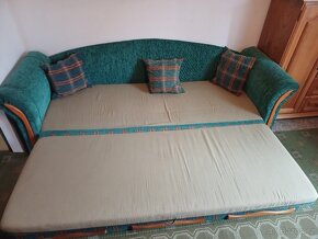 Rozkládací pohovka (Štramberk) 230 x 80 x 80 (ŠxVxH) - 4