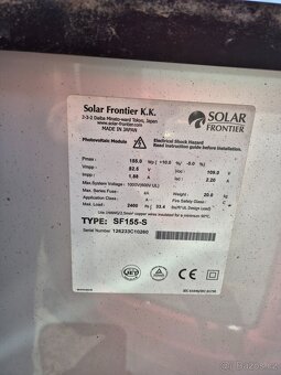 FVE panely 155Wp - 4