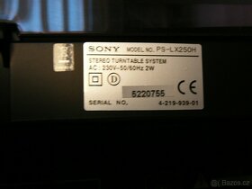 KENWOOD stereo hifi věž a gramofon SONY - 4