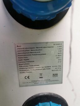 Tepelné čerpadlo k bazénu AZURO BP-50WS-B BRNO - 4