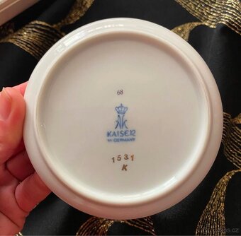 Vintage sada dvou talířků - 4