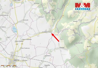 Prodej pozemku k bydlení, 1313 m², Dlouhá Loučka - 4