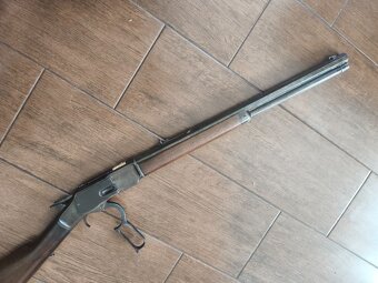 Puška Winchester 1873 ráže 44-40 pěkný stav a super vývrt - 4