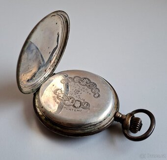 Prodám pánské starožitné kapesní hodinky Ancre Ligne Droite - 4