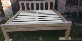 Nová trámová postel Klondajk 180x200 - 4