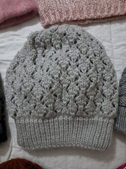 Dámské, dívčí zimní čepice - 4