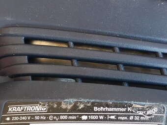 Prodám bourací kladivo KRAFTRONIC KT-BH 1600 W.. - 4