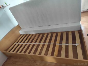 Dvoulůžková laminová postel 160x200 - 4