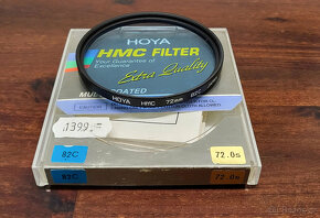 Filtr HOYA HMC 72 mm 82C modrý, vyrovnávací-konverzní filtr - 4