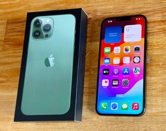 iPhone 13 Pro Max Alpine Green BATERIE 100% TOP - 4