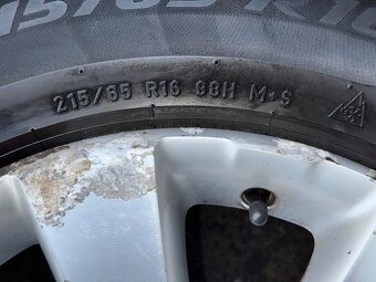 Original ALU kola VW San Diego 16" 6,5J ET33 + 215/65/R16 - 4