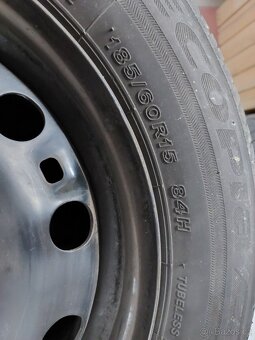 LETNÍ PNEU 185/60 R15 KOMPLET KOLA 4KS - 4