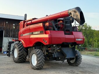 Sklizení mlátička Case 9120 4x4 lišta 9.15 - 4