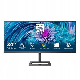 LCD monitor Philips 345E2AE/00 34" 3440 x 1440 px - 4
