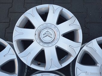 Originální alu kola citroen 4x108 r16 - 4