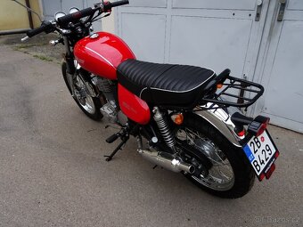 Jawa 350 SOHC Sport ABS 8km Stav nové motorky - 4