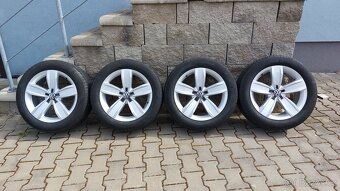 Alu kola 5x112 r17 Istanbul originál vw Passat b8 letní pneu - 4