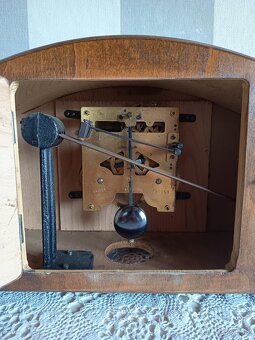 Dřevěné krbové hodiny - 4