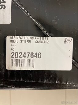 Motocyklové boty ALPINESTARS vel.46 - 4