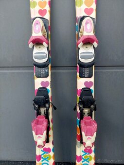 Dívčí lyže ROXY, 110 cm + lyžáky - 4