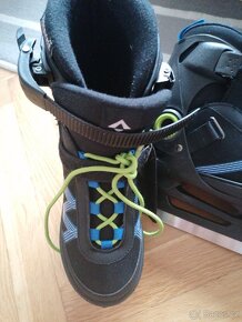 Krásné rostoucí brusle 33-36 - 4