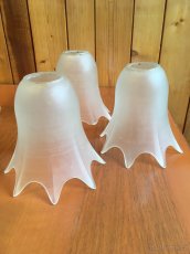 Retro keramicko - železný lustr - 4