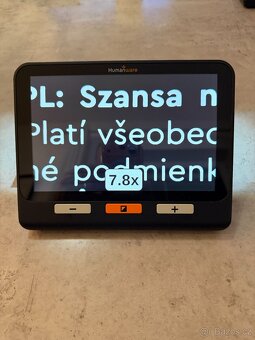 Elektronická čtecí lupa EXPLORE 8 2x30x TOP - 4