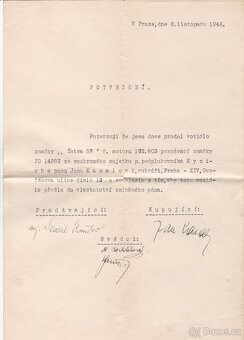 Typové osvědčení, tp Tatra 57 - 4