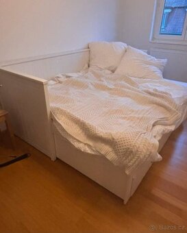 ROZKLÁDACÍ POSTEL IKEA HEMNES S MATRACEMI - 4