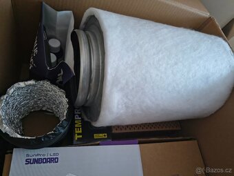 120watt led+pachový filtr+spínací hodiny - 4