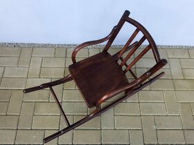 Dětské houpací křeslo + židle THONET - 4