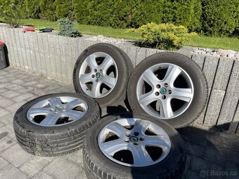 Alu kola 5x100 včetně letních pneu 205/55 R16 - 4
