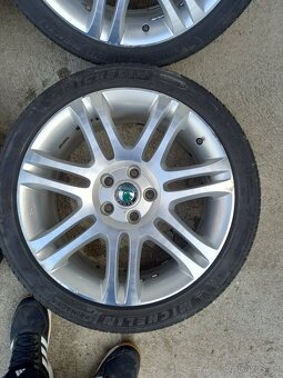 Originál alu kola skoda superb themisto - 4