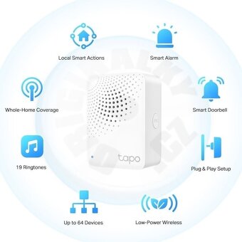 TP-Link Tapo T300 + Tapo H100 Smart IoT Hub - 4
