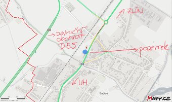 Prodej komerčního/stavebního pozemky u silnice E55 a D55 - 4