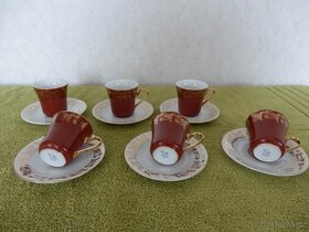 Kávová souprava porcelánová, značená - nepoužívaná - 4