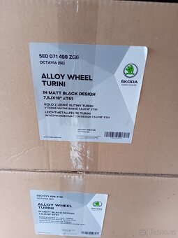 NOVÁ alu kola r18 Škoda - 4