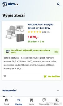 Postýlka/kolébka - 4