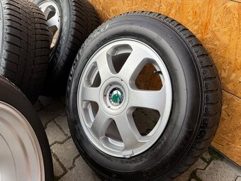 Alu kola Škoda 5x100 r15 - 4