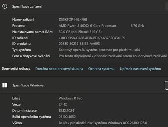 Nadupaná herní PC sestava s R5600X a RX 6650 XT - 4