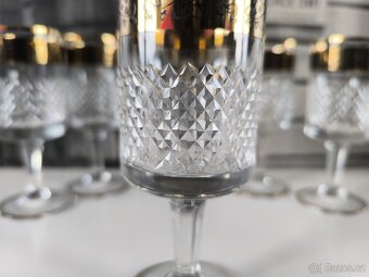 Sada luxusních křišťálových sklenic na sekt, Bohemia Glass - 4