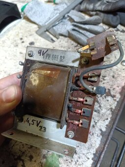 Transformátor z lampového rádia - 4