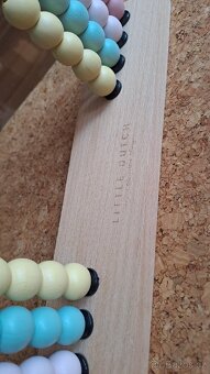 Dřevěné počítadlo LITTLE DUTCH-DUHA - 4