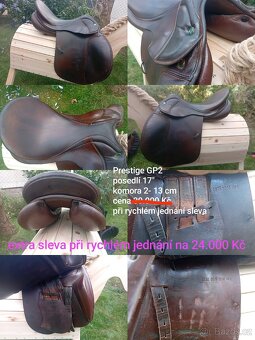Eskadron, equiline, Prestige, pummel sedla a potřeby - 4